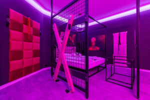 bdsm hotel bed frame X